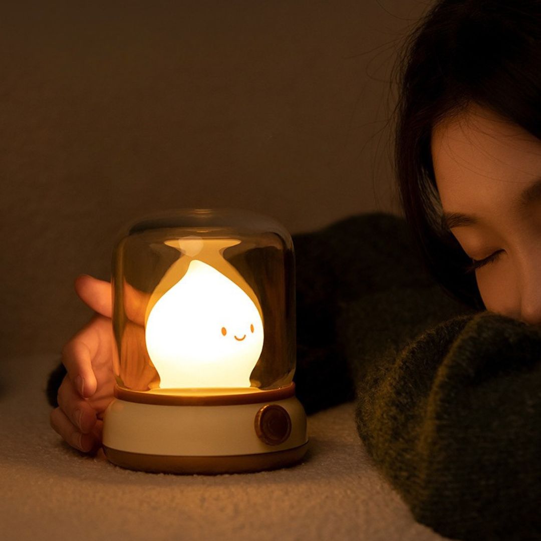 Crimson Dusk Lamp