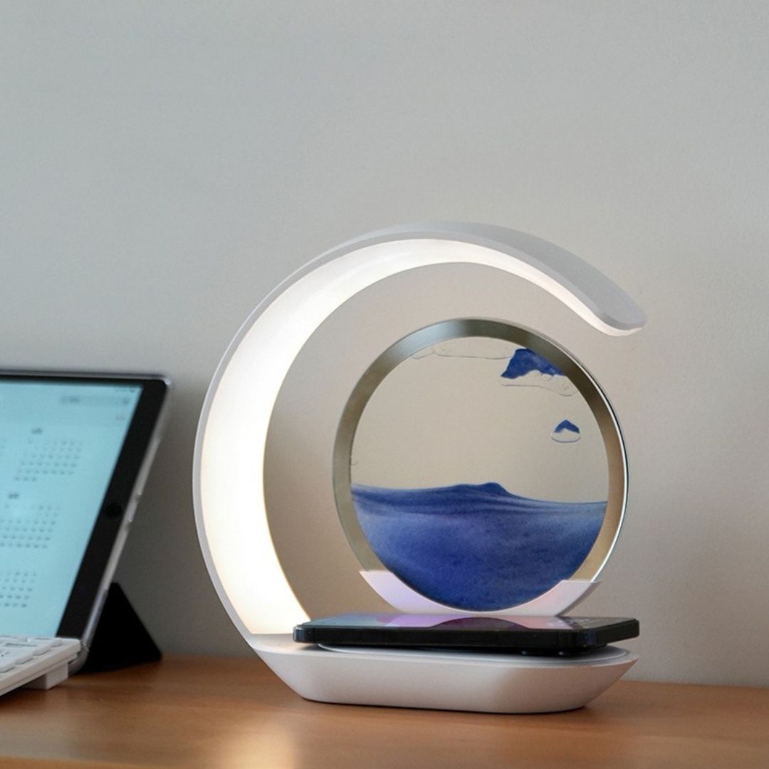 Golden Drift Lamp