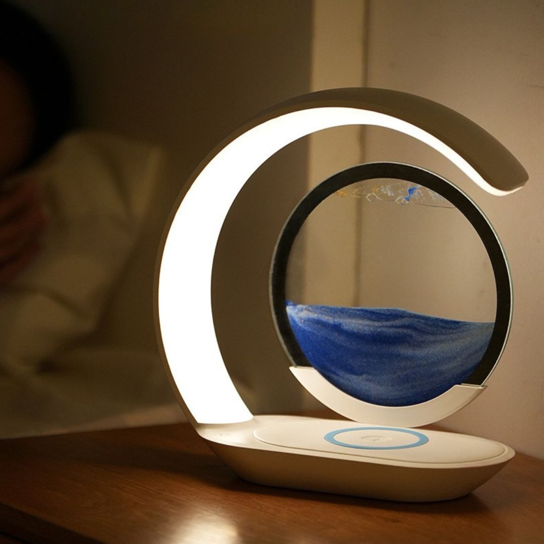 Golden Drift Lamp
