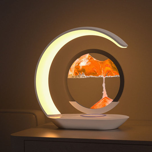 Golden Drift Lamp
