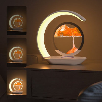 Golden Drift Lamp
