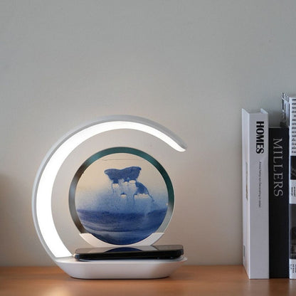 Golden Drift Lamp