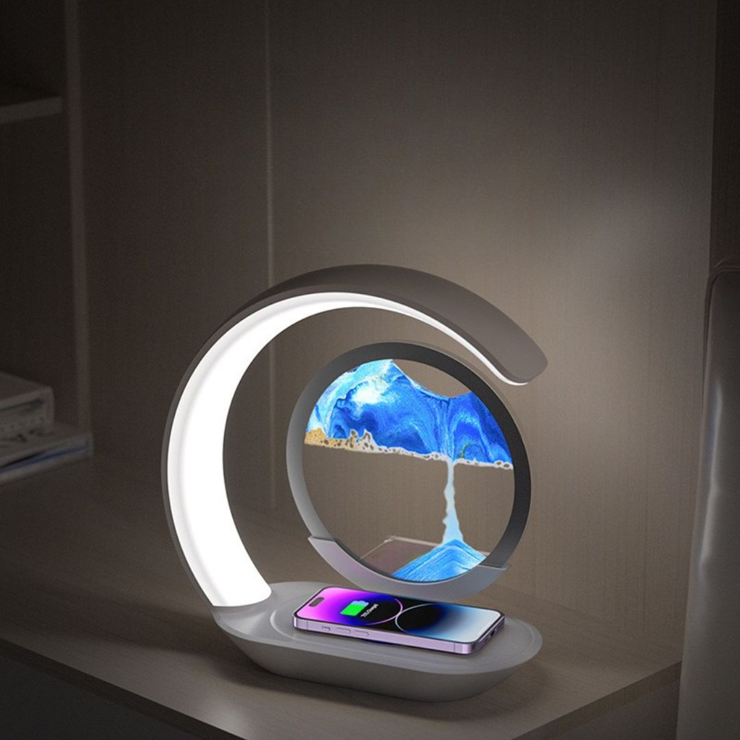 Golden Drift Lamp
