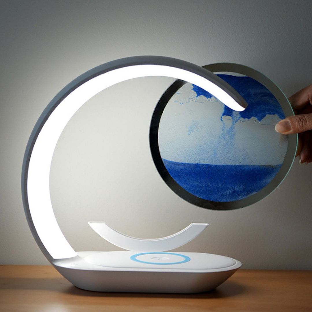 Golden Drift Lamp