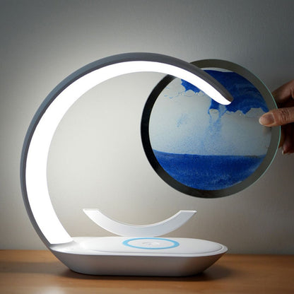 Golden Drift Lamp